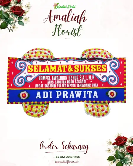 Papan Bunga Ucapan Selamat Patramanggala